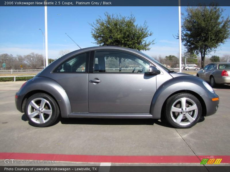 Platinum Grey / Black 2006 Volkswagen New Beetle 2.5 Coupe