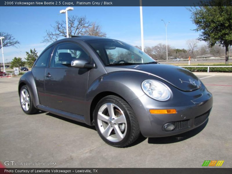 Platinum Grey / Black 2006 Volkswagen New Beetle 2.5 Coupe