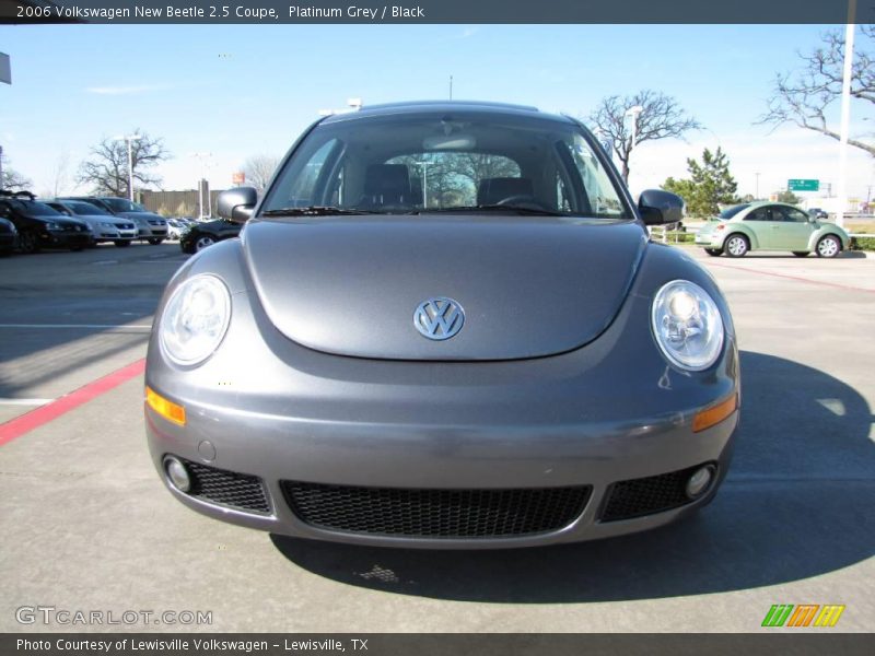 Platinum Grey / Black 2006 Volkswagen New Beetle 2.5 Coupe