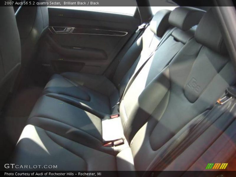 Brilliant Black / Black 2007 Audi S6 5.2 quattro Sedan