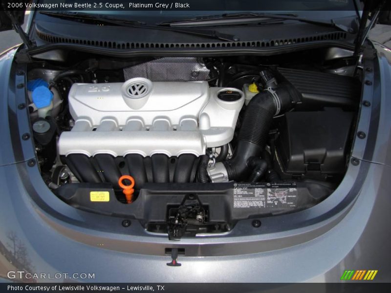 Platinum Grey / Black 2006 Volkswagen New Beetle 2.5 Coupe