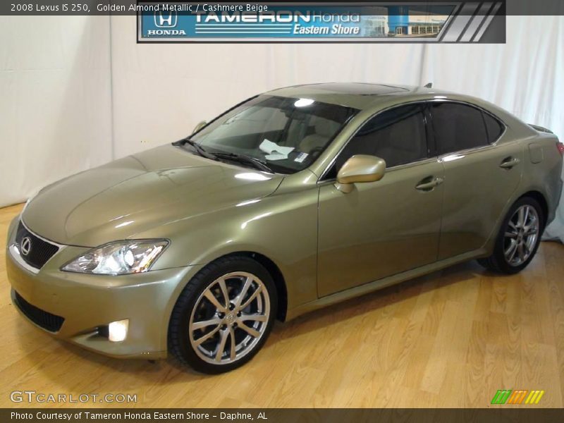 Golden Almond Metallic / Cashmere Beige 2008 Lexus IS 250