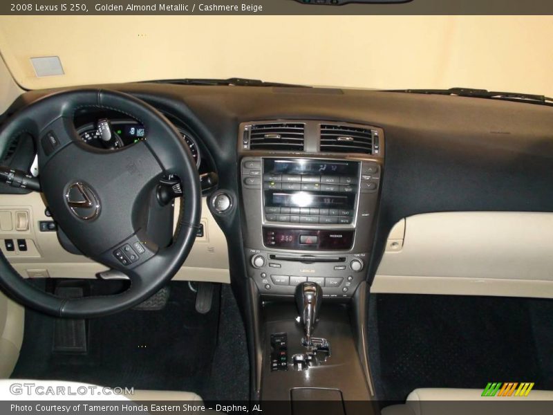 Golden Almond Metallic / Cashmere Beige 2008 Lexus IS 250