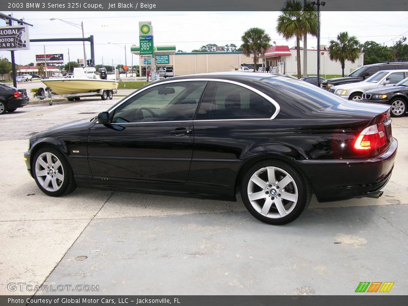 Jet Black / Beige 2003 BMW 3 Series 325i Coupe