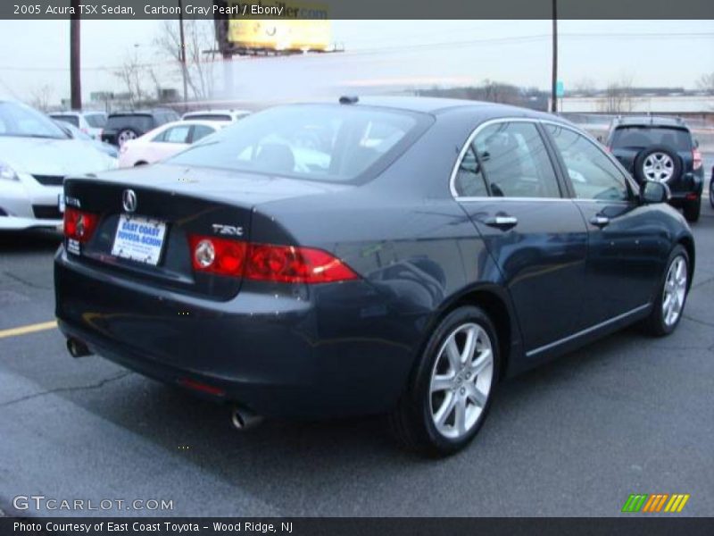 Carbon Gray Pearl / Ebony 2005 Acura TSX Sedan