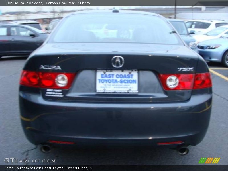 Carbon Gray Pearl / Ebony 2005 Acura TSX Sedan