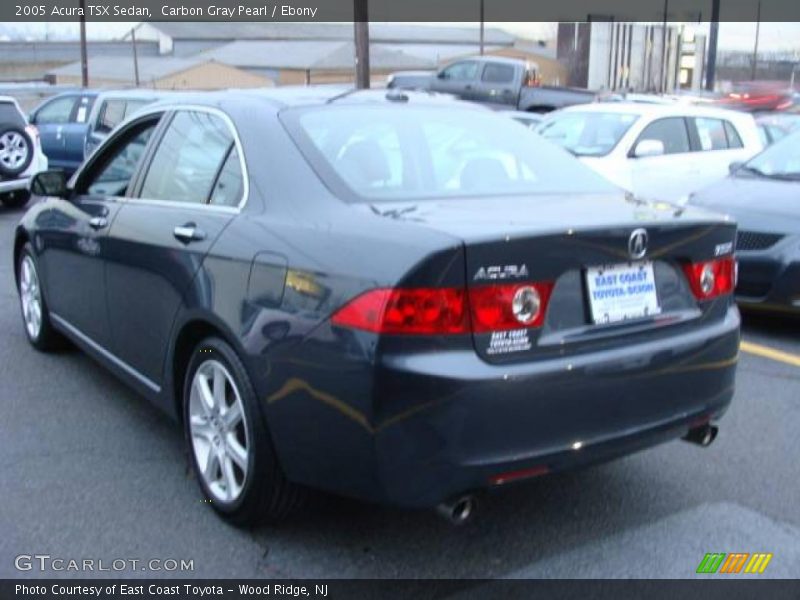 Carbon Gray Pearl / Ebony 2005 Acura TSX Sedan