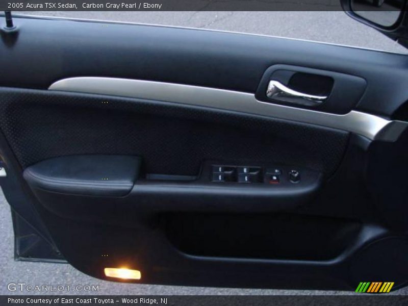Carbon Gray Pearl / Ebony 2005 Acura TSX Sedan