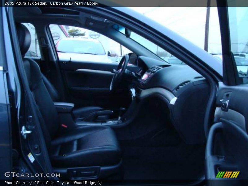 Carbon Gray Pearl / Ebony 2005 Acura TSX Sedan