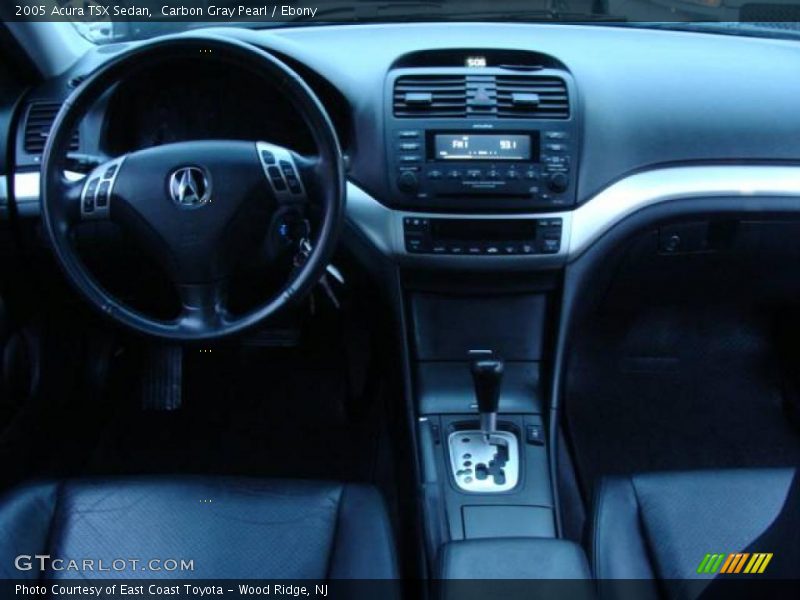 Carbon Gray Pearl / Ebony 2005 Acura TSX Sedan