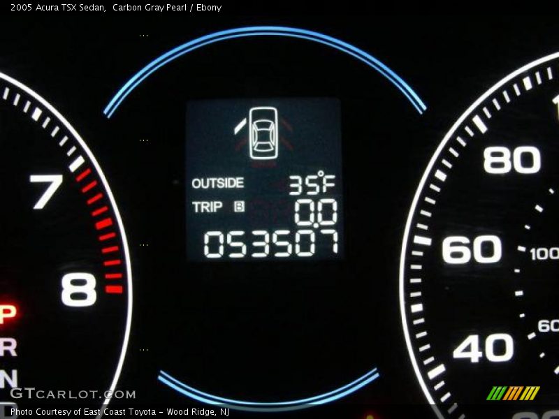 Carbon Gray Pearl / Ebony 2005 Acura TSX Sedan