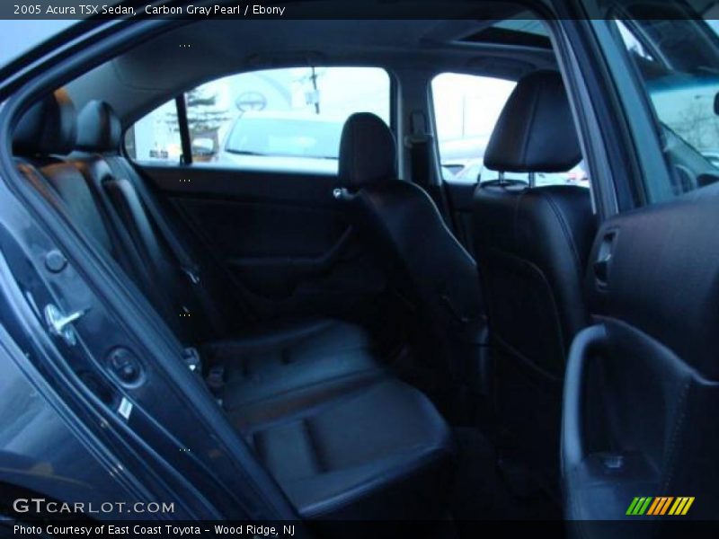 Carbon Gray Pearl / Ebony 2005 Acura TSX Sedan