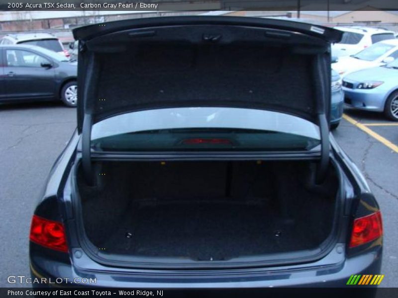 Carbon Gray Pearl / Ebony 2005 Acura TSX Sedan