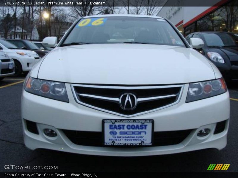 Premium White Pearl / Parchment 2006 Acura TSX Sedan