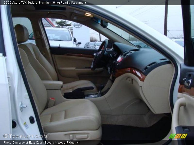 Premium White Pearl / Parchment 2006 Acura TSX Sedan