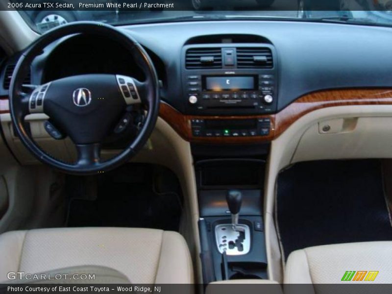 Premium White Pearl / Parchment 2006 Acura TSX Sedan
