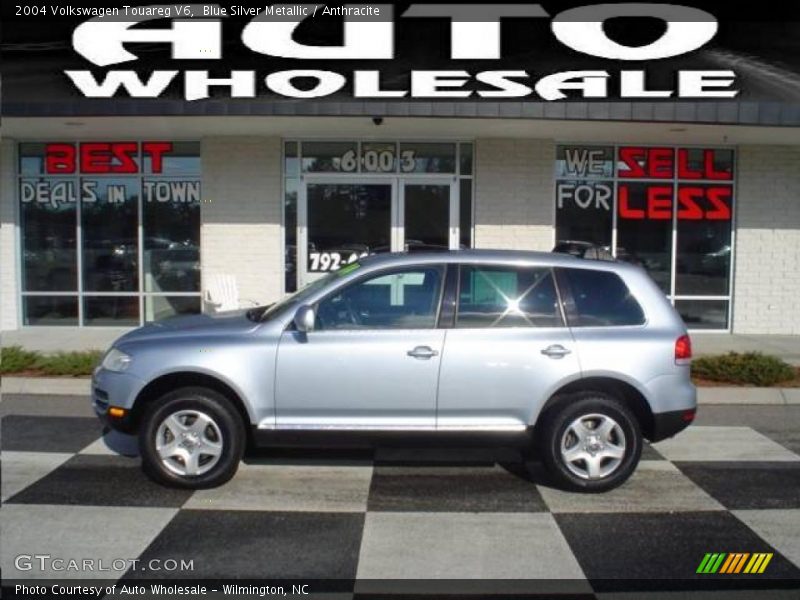 Blue Silver Metallic / Anthracite 2004 Volkswagen Touareg V6