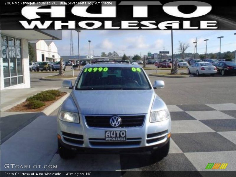Blue Silver Metallic / Anthracite 2004 Volkswagen Touareg V6