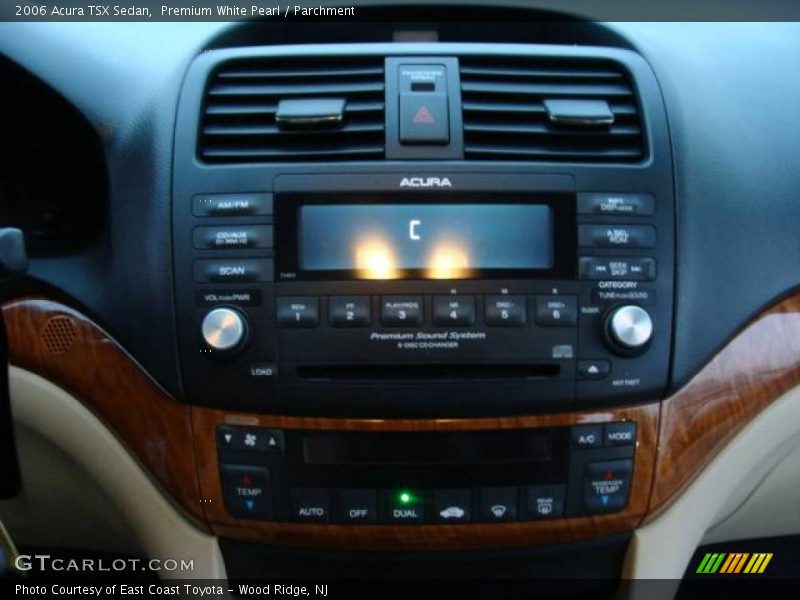 Premium White Pearl / Parchment 2006 Acura TSX Sedan