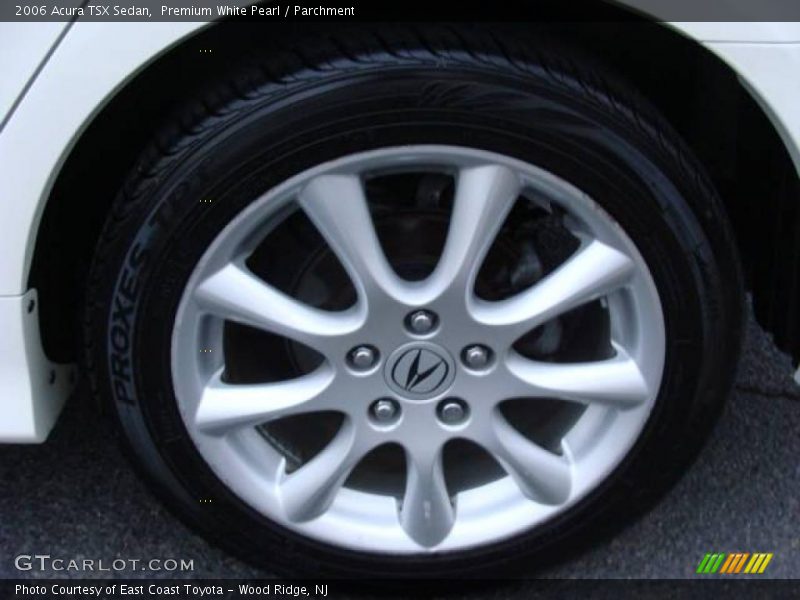 Premium White Pearl / Parchment 2006 Acura TSX Sedan