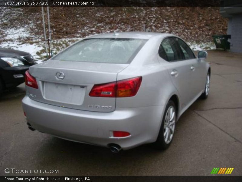 Tungsten Pearl / Sterling 2007 Lexus IS 250 AWD