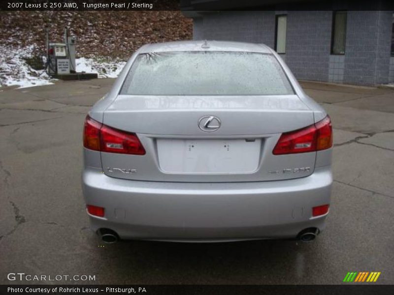 Tungsten Pearl / Sterling 2007 Lexus IS 250 AWD