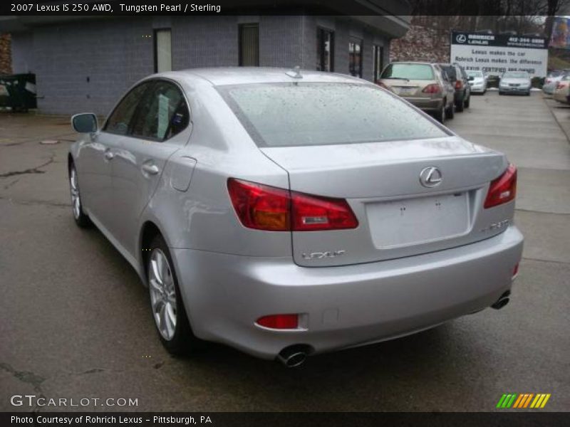 Tungsten Pearl / Sterling 2007 Lexus IS 250 AWD