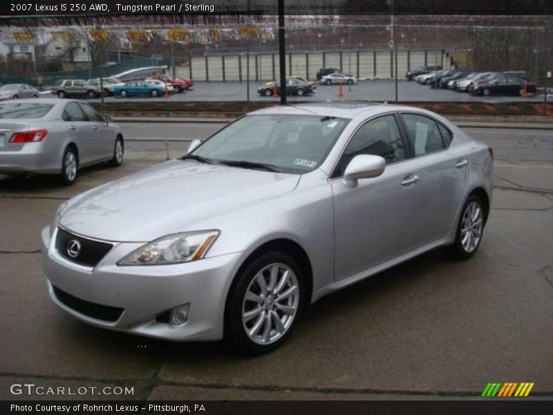 Tungsten Pearl / Sterling 2007 Lexus IS 250 AWD