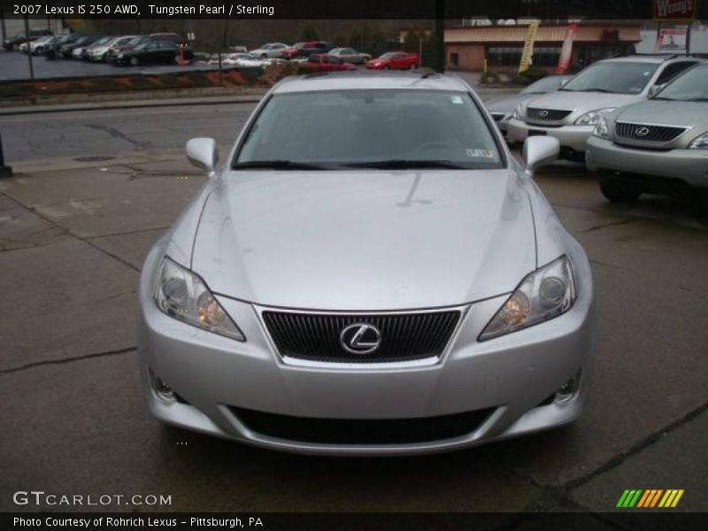 Tungsten Pearl / Sterling 2007 Lexus IS 250 AWD