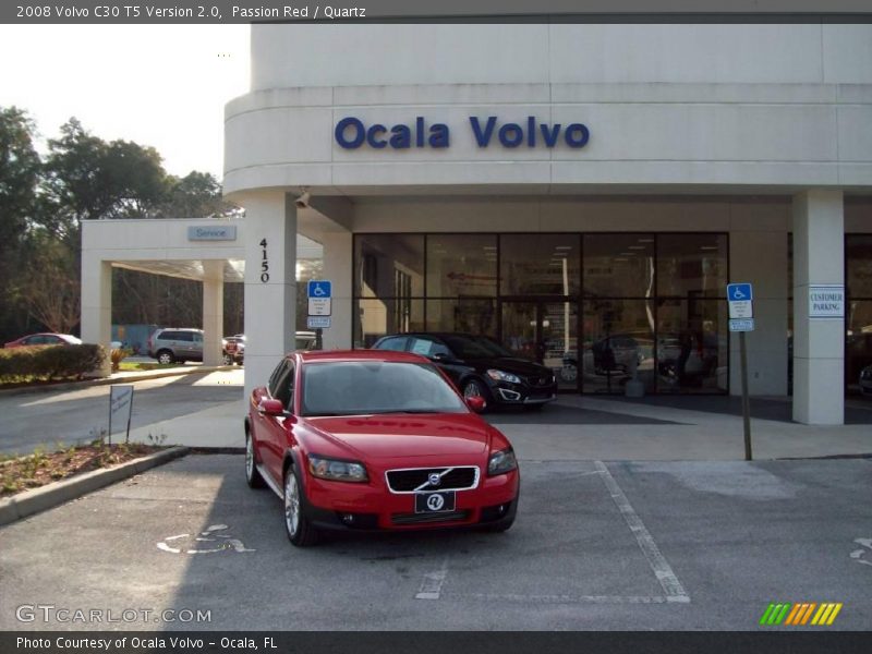 Passion Red / Quartz 2008 Volvo C30 T5 Version 2.0