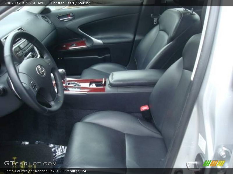 Tungsten Pearl / Sterling 2007 Lexus IS 250 AWD