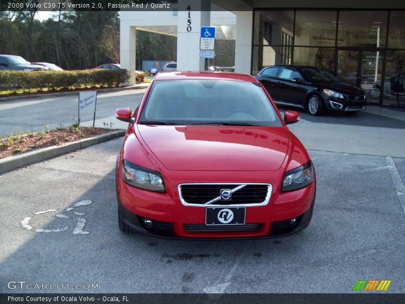 Passion Red / Quartz 2008 Volvo C30 T5 Version 2.0