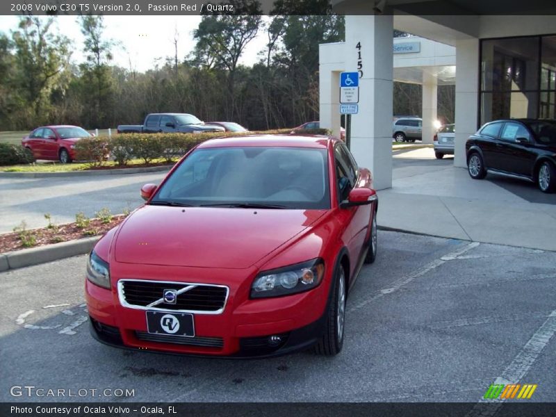 Passion Red / Quartz 2008 Volvo C30 T5 Version 2.0