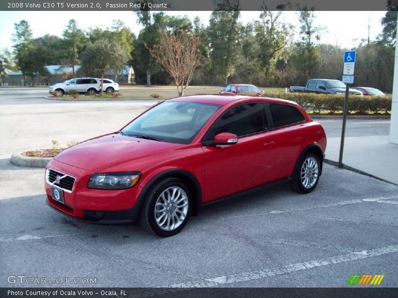 Passion Red / Quartz 2008 Volvo C30 T5 Version 2.0