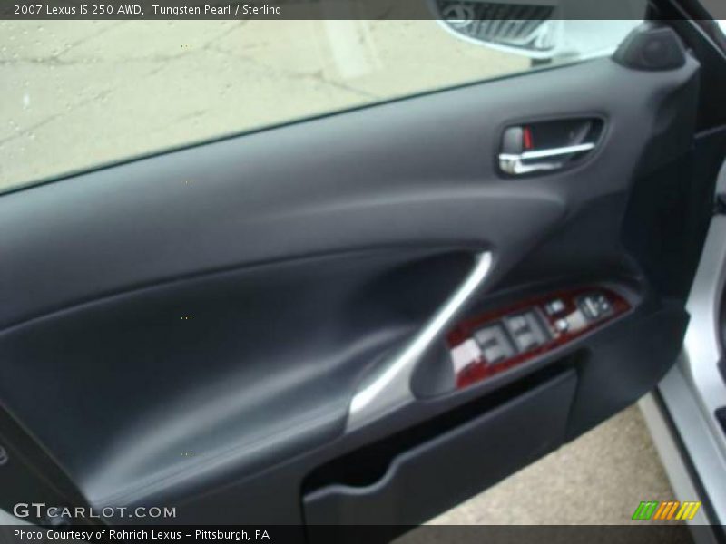 Tungsten Pearl / Sterling 2007 Lexus IS 250 AWD