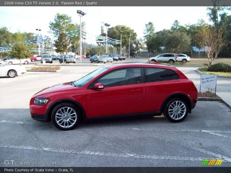 Passion Red / Quartz 2008 Volvo C30 T5 Version 2.0