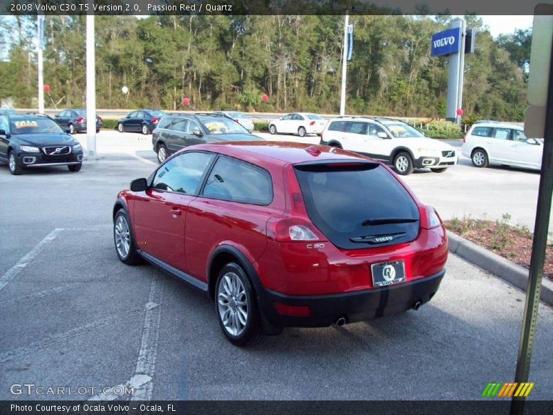 Passion Red / Quartz 2008 Volvo C30 T5 Version 2.0