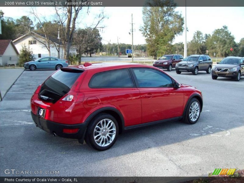 Passion Red / Quartz 2008 Volvo C30 T5 Version 2.0
