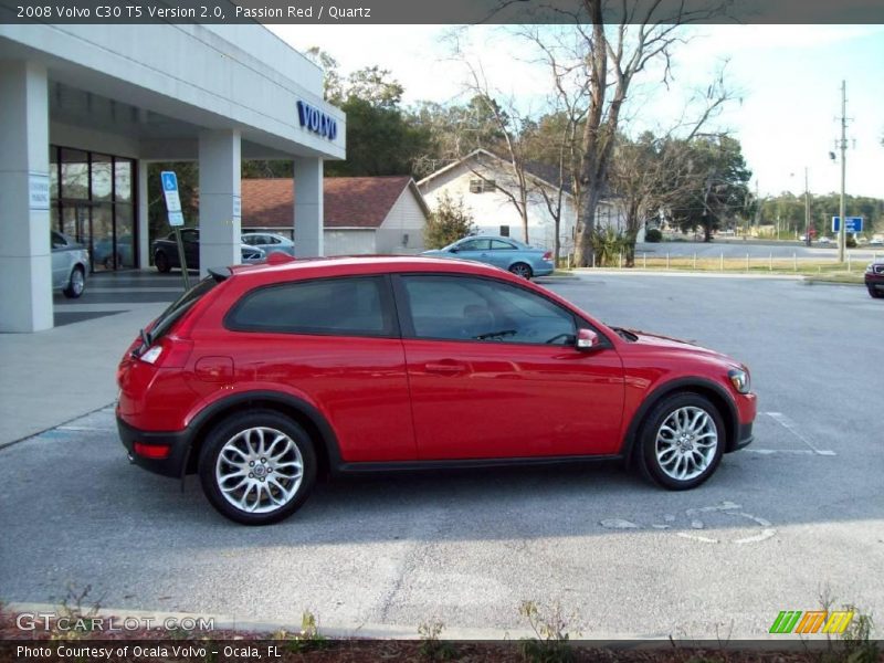 Passion Red / Quartz 2008 Volvo C30 T5 Version 2.0