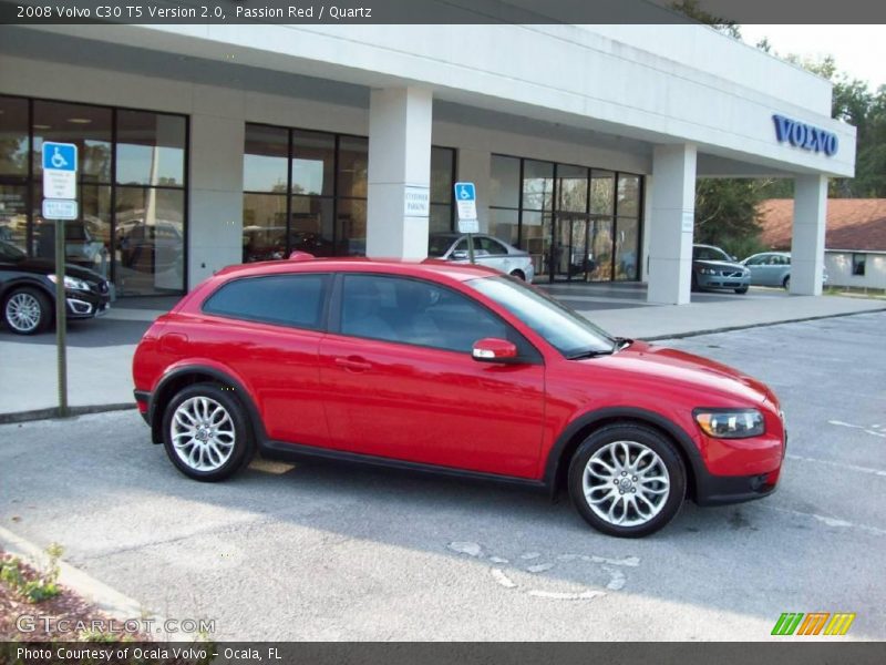 Passion Red / Quartz 2008 Volvo C30 T5 Version 2.0