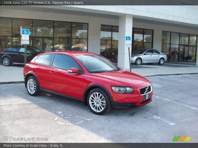 Passion Red / Quartz 2008 Volvo C30 T5 Version 2.0