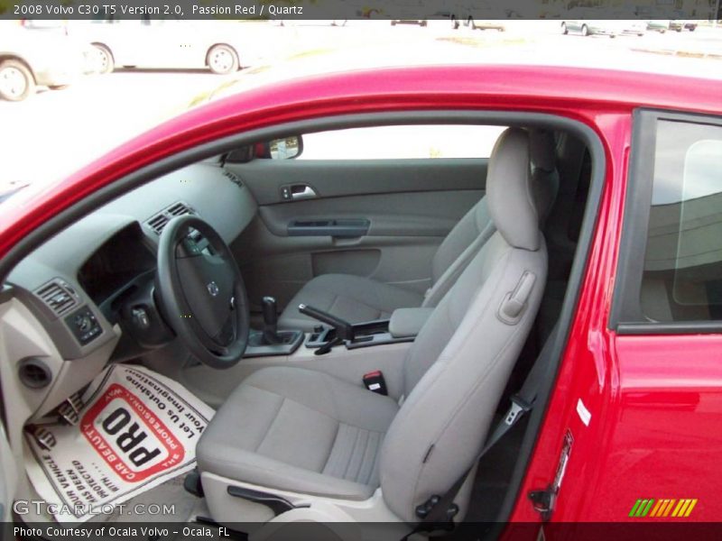 Passion Red / Quartz 2008 Volvo C30 T5 Version 2.0