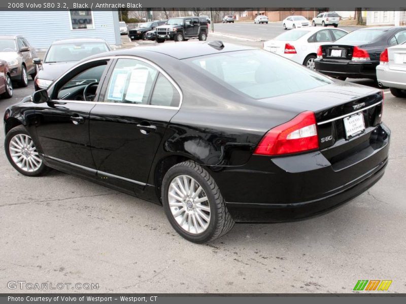 Black / Anthracite Black 2008 Volvo S80 3.2