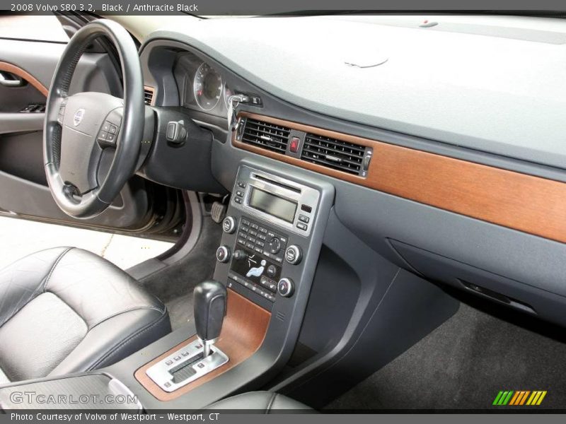 Black / Anthracite Black 2008 Volvo S80 3.2
