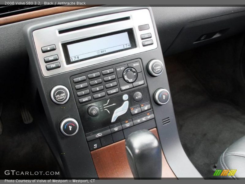 Black / Anthracite Black 2008 Volvo S80 3.2