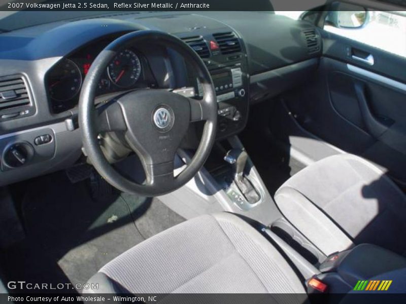 Reflex Silver Metallic / Anthracite 2007 Volkswagen Jetta 2.5 Sedan