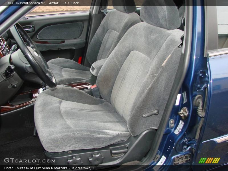 Ardor Blue / Black 2004 Hyundai Sonata V6
