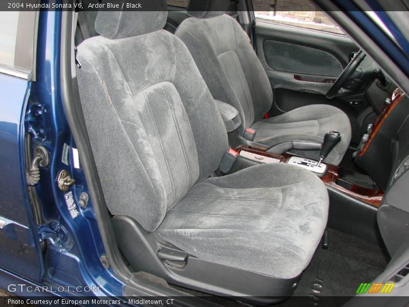 Ardor Blue / Black 2004 Hyundai Sonata V6