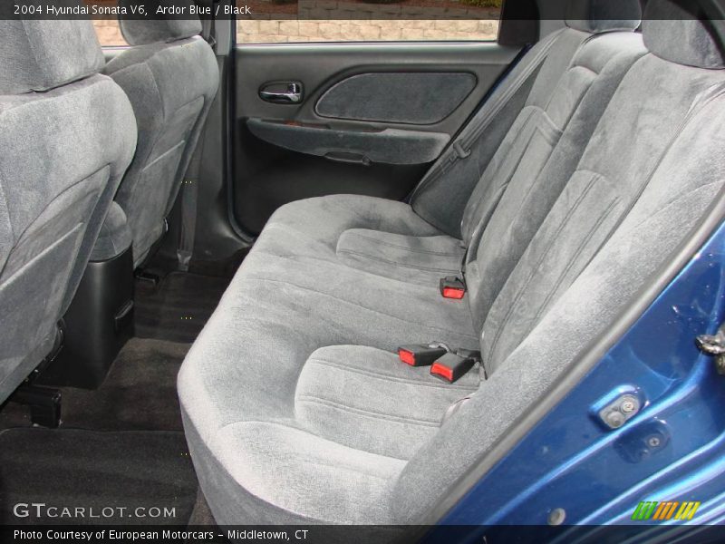 Ardor Blue / Black 2004 Hyundai Sonata V6