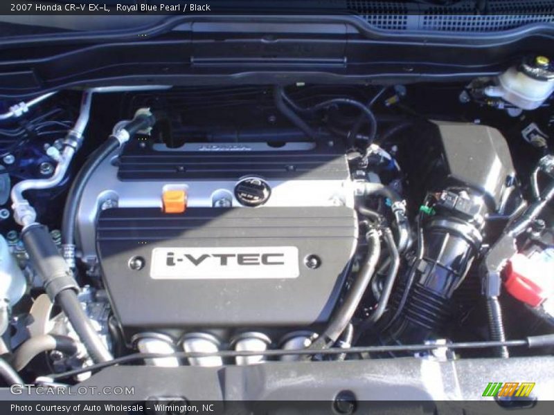 Royal Blue Pearl / Black 2007 Honda CR-V EX-L